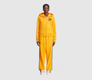 Adidas Consortium Womens Orange Track Pants, Size: S