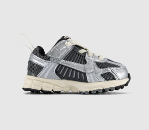 Nike Kids Vomero Infant Trainers Iron Greychromemetallic Silver, 4.5 Infant
