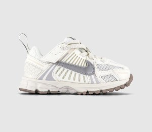 Nike Kids Vomero Infant Trainers Sail Metallic Silvervast Grey Multi, 9.5 infant