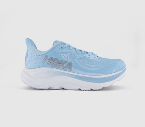 Hoka Clifton 10 Trainers Glacier Blue Silver F, 4