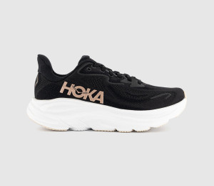 Hoka Clifton 10 Trainers Black Rose Gold F, 3.5