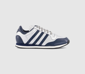 adidas Kids Galaxy OG Silver Metallic Night Indigo In Multi, Size: 3.5