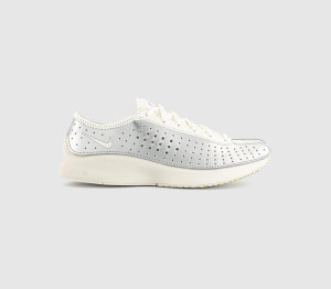 Nike Womens Air Superfly Trainers Pale Ivory Metallic Silver White, 4