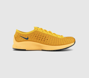 Nike Kids Air Superfly Trainers University Gold Midnight Navy Sunlight In Blue, 4.5