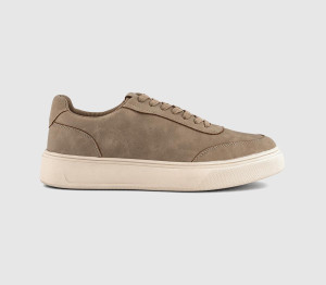 OFFICE Mens Clifford Chunky Trainers Dark Beige Natural, 7