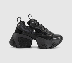 Comme Des Garcons Womens Cdg Noir Kei Ninomiya X Instapump Fury Trainers Black Black, 3