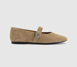 Vagabond Jolin Mary Janes Nougat Suede Natural, 4