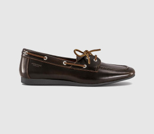 Vagabond Hillary Boat Shoes Brown Brush Off, 4