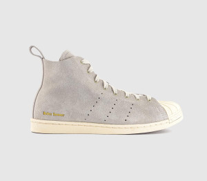 adidas Womens Wales Bonner Superstar Hi Mist Stone In Natural, 4.5