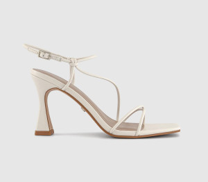 OFFICE Womens Hart Strappy Heeled Sandals Off White, 6