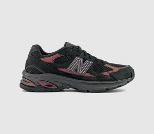 New Balance Kids 2010 Trainers Black Brown, 5