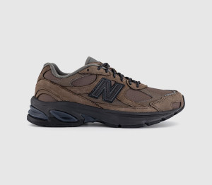 New Balance Boys 2010 Trainers Cortado Thunder Brown Faded Black, 4