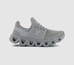 On Cloudswift 4 AD Trainers Alloy Front Grey, 7