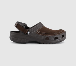 Crocs Mens Yukon Vista II LR Men's Clogs Espresso Brown, 9