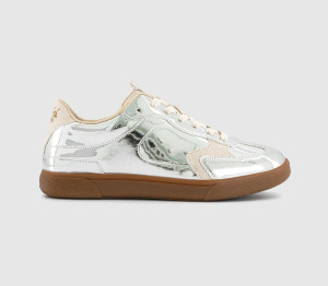 Blowfish Womens Tastic Trainers Silver Multi, 3