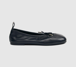 Alohas Womens Rosalind Ballet Pumps Black, 5