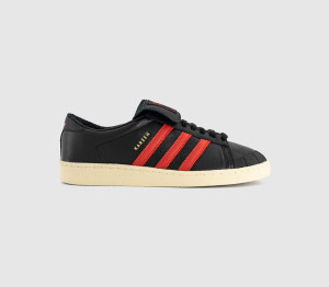 Adidas Chavarria Jabbar Low Trainers Core Black Core Black Red, 7