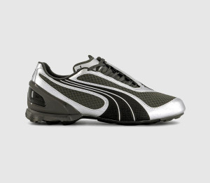 PUMA Womens V1.25 Metallic Shadow Gray Black In Grey, 6.5