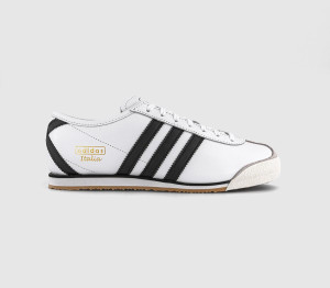 Adidas Italia 70s Trainers White Black Grey, 5
