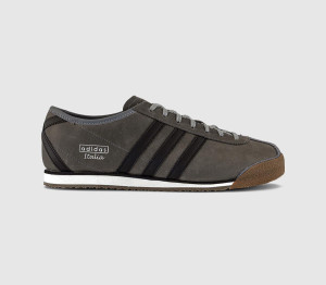 Adidas Mens Italia 70s Trainers Grey Core Black Gum, 11.5