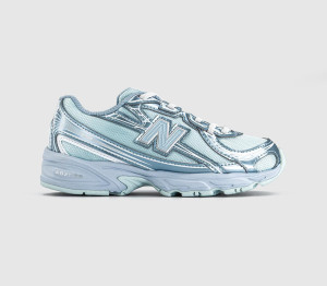 New Balance Kids 740 Youth Trainers Glint Blue Oxford, 10 Youth