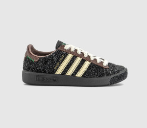 adidas Kids Consortium Forest Hills x Brain Dead Core Black, Size: 4