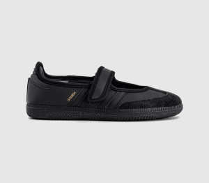 Adidas Womens Samba Janes Core Black, 8.5