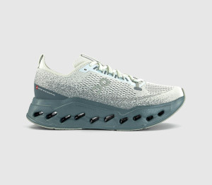 ON Mens Cloudsurfer Max Trainers Iceberg Olive In Green, 8