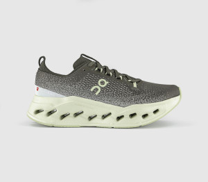 ON Mens Cloudsurfer Max Trainers Olive Seedling In Green, 10