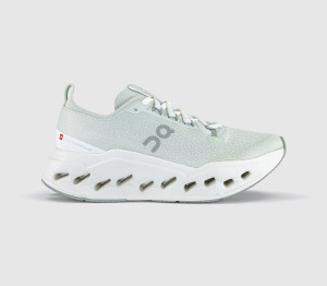 ON Girls Cloudsurfer Max Trainers Iceberg Ivory F In Natural, 4