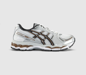 Asics Gel-kayano 12.1 Trainers White Graphite Grey, 7