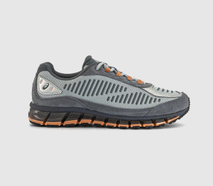 ASICS Kids Gel-quantum 360 Amp Trainers Piedmont Grey Steel Grey, 4