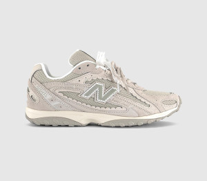New Balance Womens 204L Trainers Sea Salt Linen White, 9