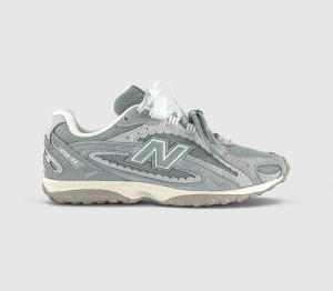 New Balance Womens 204l Trainers Lone Star Grey Sea Salt, 8
