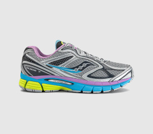 Saucony Mens Progrid Guide 7 Trainers Grey Aqua, 9