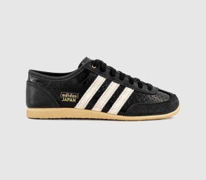 adidas Womens Japan Decon Trainers Black Cream White Orange Tint, 7