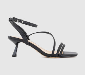 OFFICE Womens Millennium Strappy Heeled Sandals Black, 4