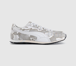 PUMA Womens Sprint Trainers Vapor Gray Feather Gray In Grey, 4