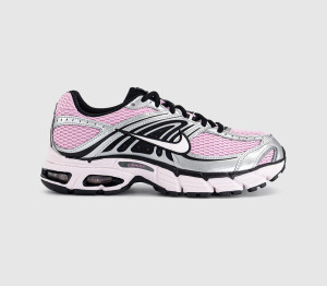 Nike Womens Air Max Moto 2k Trainers Pink Rise Pearl Metallic Silver, 5.5
