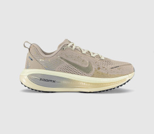 Nike Womens Vomero 18 Trainers Cream Metallic Gold Grain Coconut Milk Natural, 8.5
