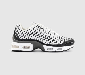 Nike Air Max Plus Vii Trainers White White Black Smoke Grey, 9