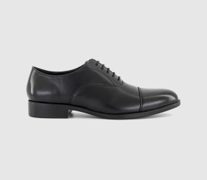 OFFICE Mens Michigan Toecap Oxford Shoes Black, 9