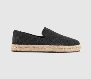 TOMS Mens Santiago Men's Shoes Black, 7