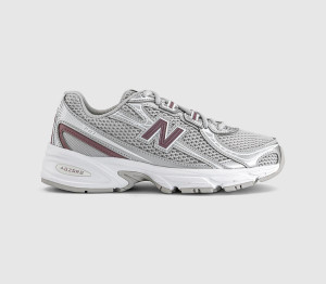 New Balance Kids 740 Youth Trainers Grey Matter Pebble, 4.5