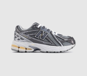 New Balance Kids 1906 Youth Trainers Dark Silver Metallic Multi, 2