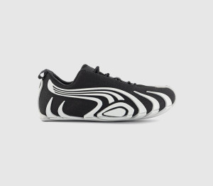 PUMA Kids Talon Trainers Black Flat Light Gray, 4
