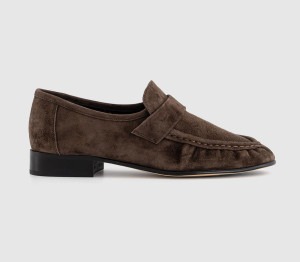 Tony Bianco Womens Gatsby Loafers Espresso Suede Brown, 4