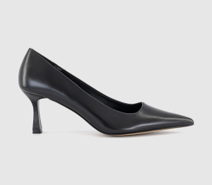 OFFICE Womens Makeover Kitten Court Heels Black, 3