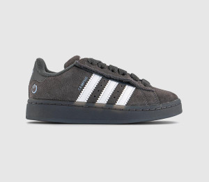 Adidas Campus Led Light Trainers Black Grey White, 2