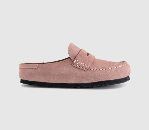 Birkenstock Womens Naples Wrapped Loafers Pink Clay, 3